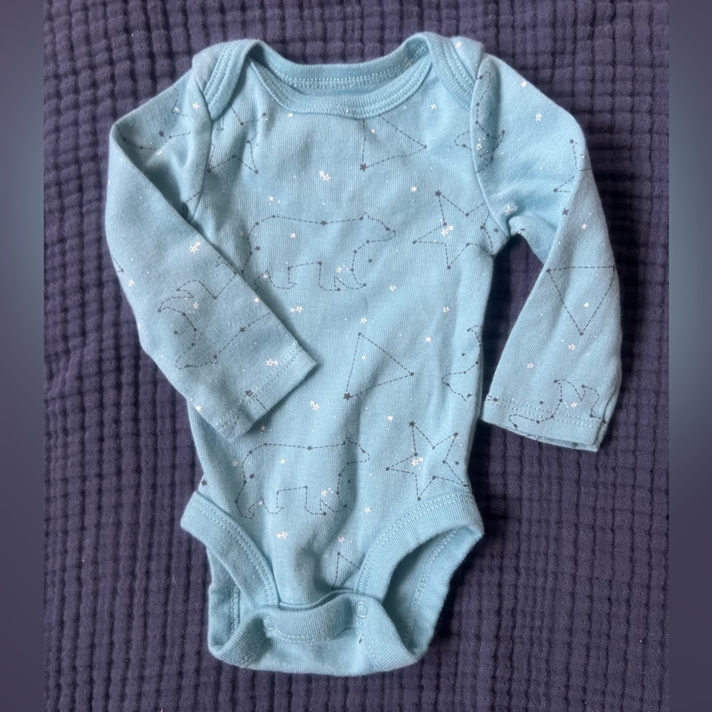 Lamaze organic newborn onesie